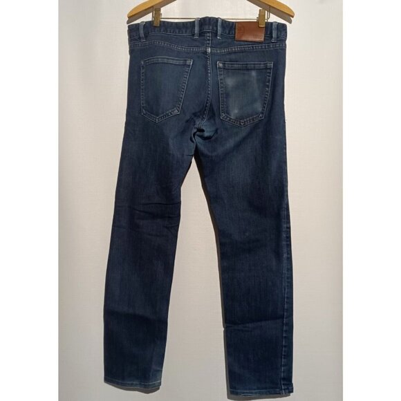 FERAUD Dark Denim Slim Straight Jeans 34 x 31 - Picture 1 of 8